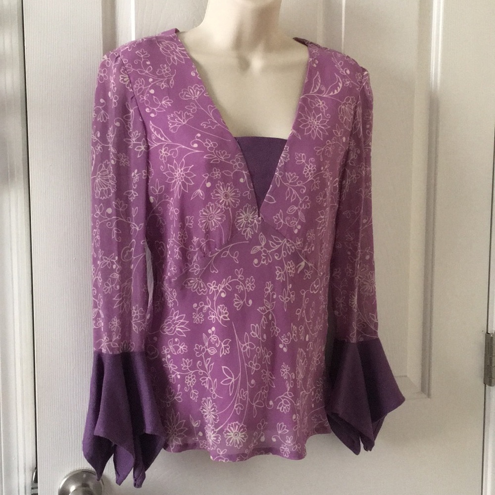 Unique custom two piece skirt suit size 4